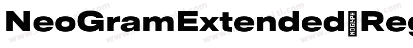 NeoGramExtended Regula字体转换